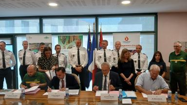 Signature Partenariat SDIS57-CNPF GE