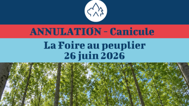 Annulation Foire Peuplier