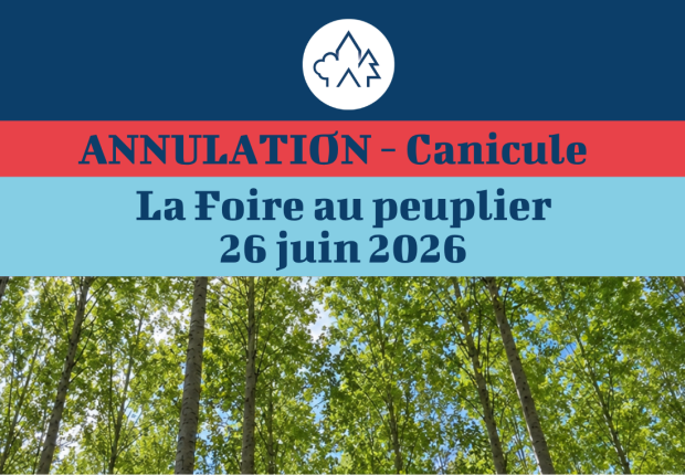 Annulation Foire Peuplier