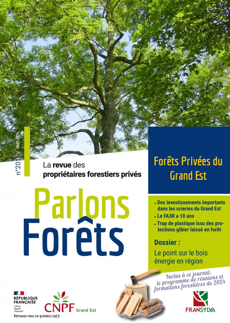 Parlons Forêts Grand Est n° 20