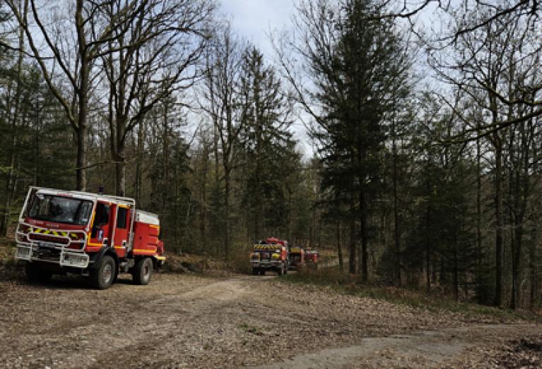 Interventions véhicules pompiers